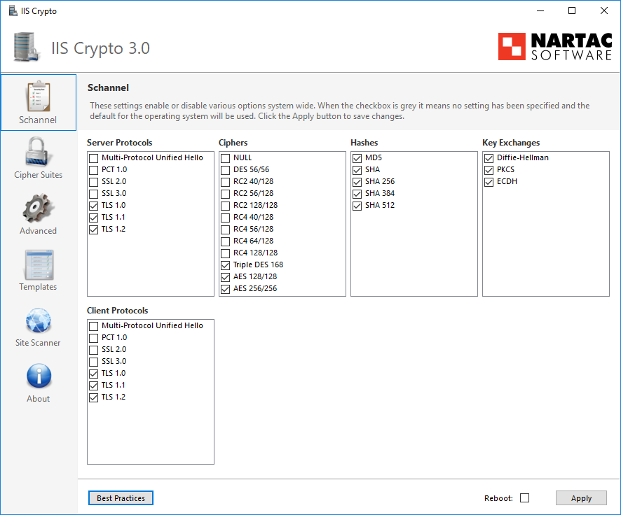 IIS Crypto